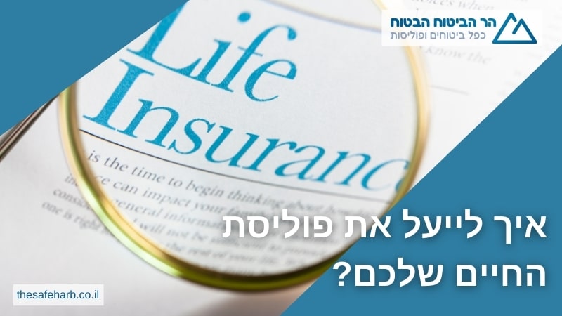 איך לייעל את פוליסת החיים שלכם